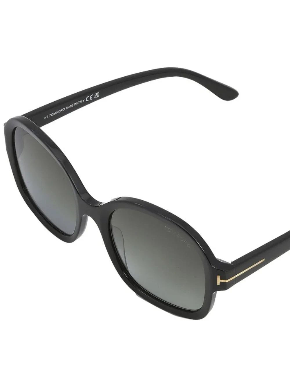 NEW TOM FORD TF1034 01B BLACK GREY GRADIENT AUTHENTIC SUNGLASSES